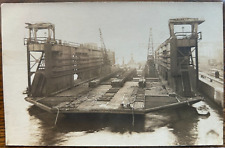 CPA 76 CARTE PHOTO CHANTIERS