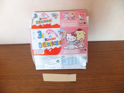 Boîte kinder surprise hello - boîte,