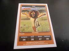 Carte Carrefour Dreamworks n° 63 madagascar alex