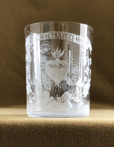 Ancien verre cristal - , souvenir