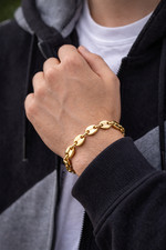 Bracelet Homme Maille Grain de