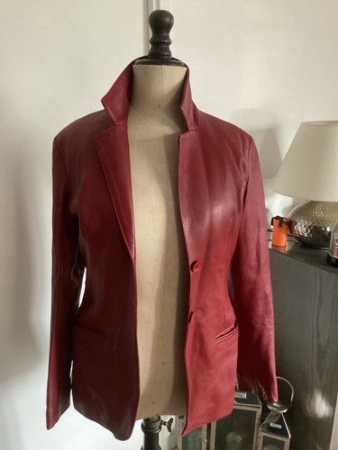 Veste cuir giorgio - en, taille