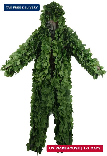 Hooded ghillie suit - ghillie,