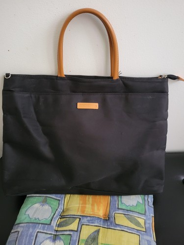 Sac cabas noir - sac, aquarelle