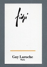 Carte publicitaire -