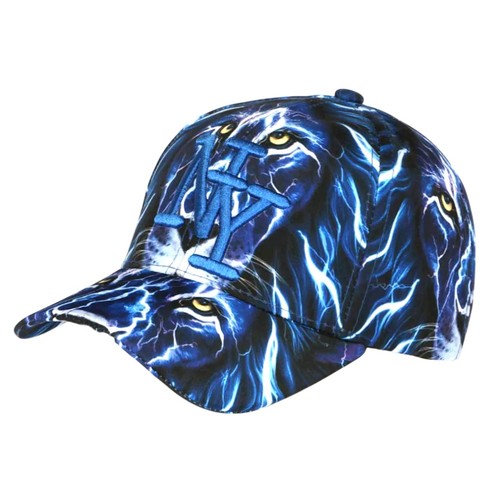 Casquette enfant lion bleu - lion,