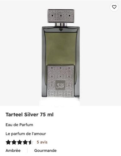 Tarteel silver ml - silver, by