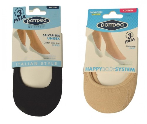 Chaussettes invisibles pompea - chaussettes,