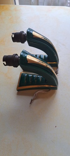 Paire appliques art - art, déco