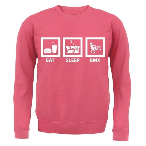 Eat sleep bmx adulte capuche - sleep,