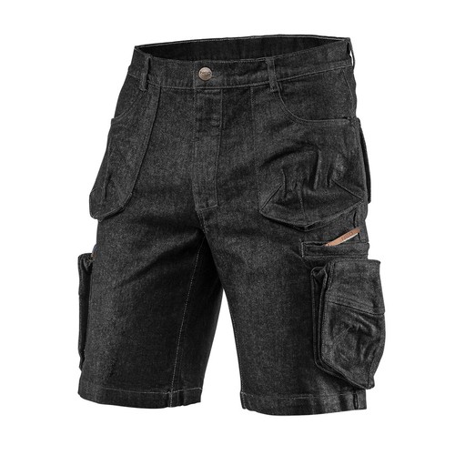 Short travail denim - de, en