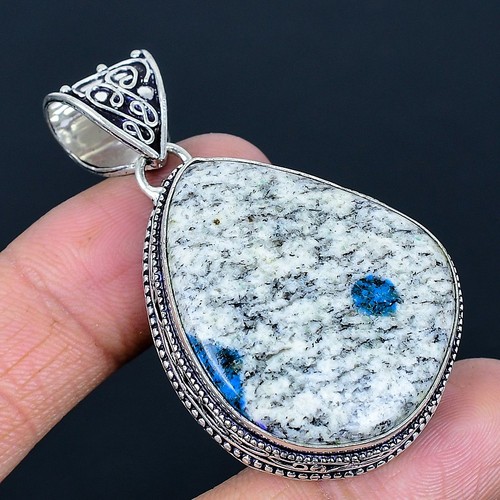 Pendentif bijou argent - en,
