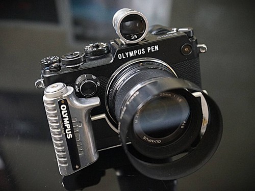 Aluminum grip for olympus - for,