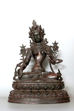 Grande Tara blanche bronze