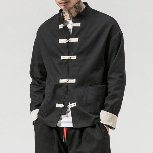 Hommes ample kung chemise - hommes,