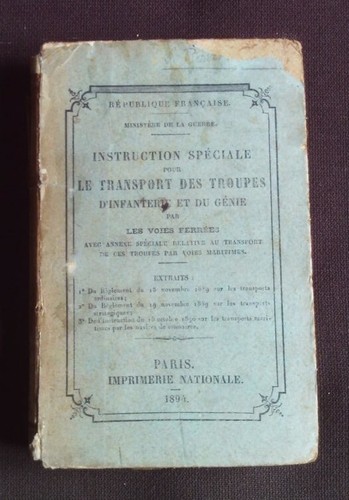 Instruction spéciale pour - , le