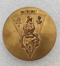 MEDAILLE 34eme REGIMENT DU GENIE sebastopol puebla guerre 14-18 colmar 1945