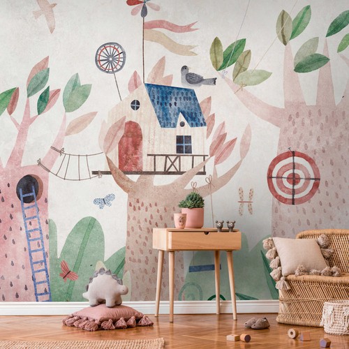 Chambre enfants papier - chambre, peint