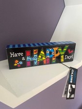 Romero Britto "Have a HAPPY