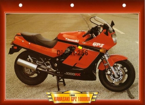 Fiche moto kawasaki gpz 1000 - moto, :