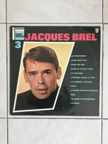 Jacques brel tours vinyle - jacques,