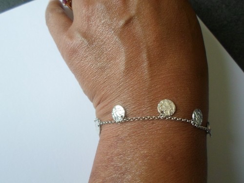 Bracelet argent massif - bracelet, en