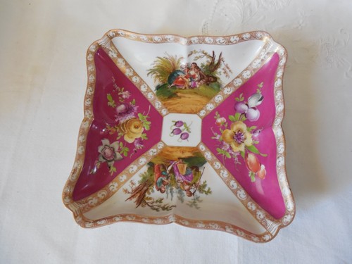 Ancien plat porcelaine - ancien,
