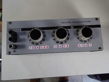 Boîte à Décade de condensateurs EFCO DC3B de 0.1µf à 100µF  - 0.1MF à 100MF