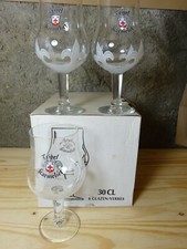 6 VERRES A BIERE TRIPEL KARMELIET 30CL + 6 SOUS BOCKS OFFERTS