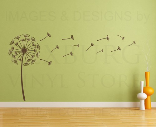 Dandelion flower large - dandelion, mural