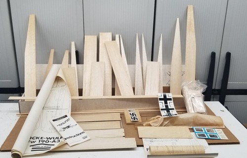 Vintage house balsa focke - house, of