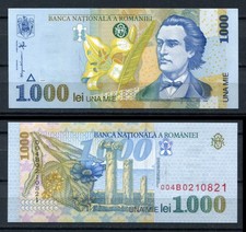 Romania 1998 • 1000 lei • P# 106 004B • UNC high grade (N-1861)