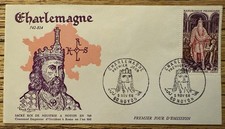 1966, 1 Enveloppe 1er Jour, Charlemagne, Noyon