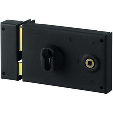 Serrure en applique Pour Grille ou Portail Ouvrant Gauche-BRICARD