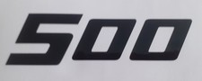 Sticker, adhésif noir 500 de