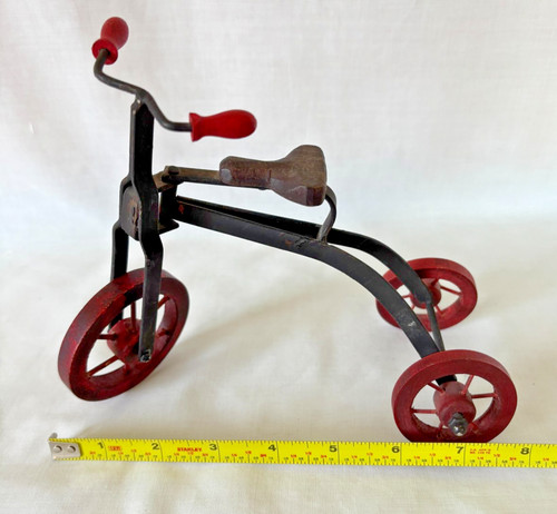 Small metal and wood vintage - small,