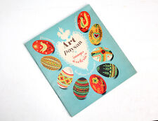 LIVRE COLORIAGE ENFANT, ART PAYSAN IMAGES A COLORIER de BELVES 1947 PERE CASTOR