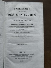 Dictionnaire universel des synonymes de la langue française / 1838   Tome second
