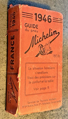 Guide michelin rouge - guide,