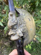 Sceptre & Hache tibet Bronze Doré Asie