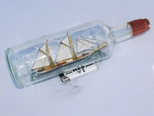 JOLI BATEAU EN BOUTEILLE ARTISANAL - BRETAGNE - BZH - 1978