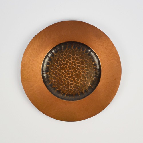 Assiette cuivre artisanat - assiette,