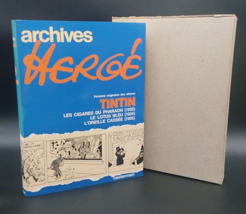Livre tintin archives hergé - livre,