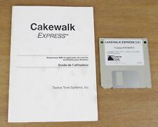 Cakewalk Express - Séquenceur MIDI - 1995 - Disquette + Guide