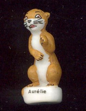 Fève - AURELIE, l'écureuil - Série Franklin, Bourgeois/Clark  ......  (Rf. 1110)