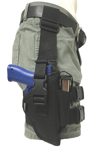 Tactical gun holster for