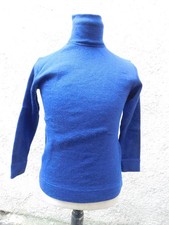 MARINE NATIONALE : PULL A COL ROULE SOUS-MARINIER SOUS-MARIN TAILLE 92 ORIGINAL