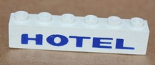 Lego Vintage Brick 1 x 6 with