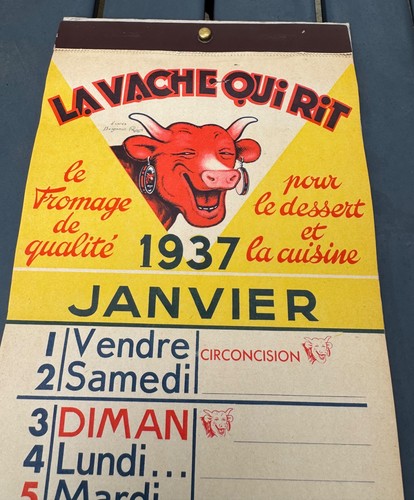 Ancien calendrier 1937 - , la