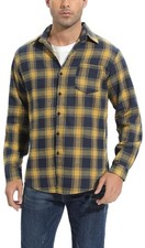 Chemisier Carreaux Coton Homme